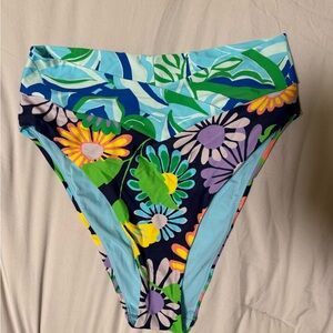 Aerie High Cut Cheeky Bikini Bottom